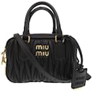 Sac à épaule en cuir Matelassé Miu Miu