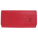 Louis Vuitton Epi Leather Keycase in Castilian Red