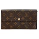 Louis Vuitton Monogram Portefeuille Sarah Long Wallet