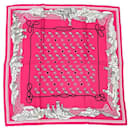 Hermes Bandana Carre 55 Les Canyons Etoiles Scarf - Hermès