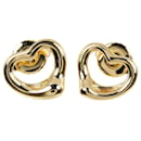 Boucles d'oreilles en forme de cœur Tiffany & Co. en or jaune 18K