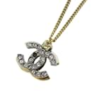 Chanel Coco Mark Rhinestone Necklace