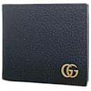 Portefeuille en cuir Gucci GG Marmont