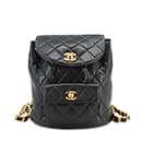 Mochila de corrente Matelassé Chanel