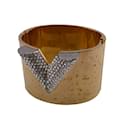 Louis Vuitton Essential V Rhinestone Bangle