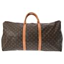 Louis Vuitton Monogram Keepall Bandouliere 60