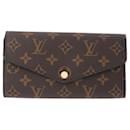 Louis Vuitton Monogram Portefeuille Sarah Long Wallet