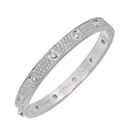 Pulsera Cartier Love en oro blanco con diamantes