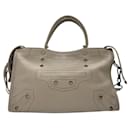 Balenciaga Grayish Leather Handbag