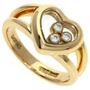 Anel Chopard Happy Diamonds em ouro amarelo 18K