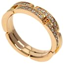 Cartier Maillon Panthere Diamond Ring in 18K Pink Gold