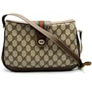 Gucci Old Shoulder Bag GG Supreme Sherry Line