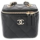 Bolsa de Ombro Matelassé Vanity da Chanel