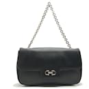 Salvatore Ferragamo Double Gancini Shoulder Bag