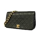 Chanel Black Lambskin Shoulder Bag