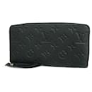 Louis Vuitton Long Wallet Monogram Empreinte Zippy M60171 Noir