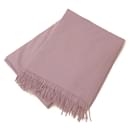 Hermes Light Purple Cashmere Stole - Hermès