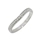 Cartier Ballerina Curve #47 Diamond Platinum Ring