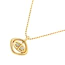 Colar de diamante Christian Dior em ouro amarelo 18K