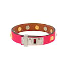 Bracciale charm Hermes in oro e rosa - Hermès