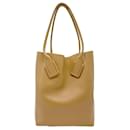 Sac à main en cuir camel Bottega Veneta