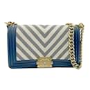 Bolsa de Ombro Chanel Boy Chevron