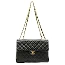 Chanel Matelassé Coco Mark Leder Schultertasche