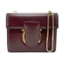 Salvatore Ferragamo Gancini Leather Shoulder Bag