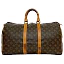 Sac Boston Monogram Marron Louis Vuitton