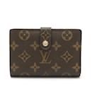 Louis Vuitton Monogram Geldbörse mit zwei Falten