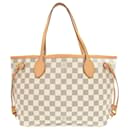 Bolsa tote Louis Vuitton Neverfull PM Damier Azur