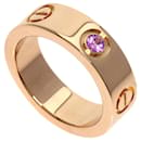 Anillo Love Cartier en oro rosa de 18 quilates