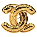 Chanel Coco Mark Matelasse Brooch