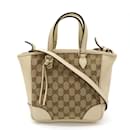 Bolsa tote em canvas GG Gucci