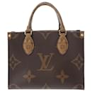 Louis Vuitton Monogram Reverse On the Go PM Handbag