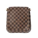 Bolsa de ombro longa Louis Vuitton Damier Musette Salsa