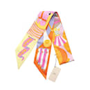 Hermes Twilly Parade en Fanfare Ribbon Scarf - Hermès