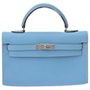 Hermes Tiny Kelly Handbag in Celeste - Hermès