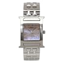 Hermes H Watch HH1 210 Ladies' White Shell Quartz - Hermès