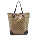 Bolsa tote de couro GG Crystal da Gucci