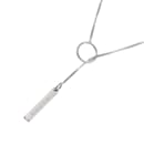 Gucci Lariat Necklace in 18K White Gold