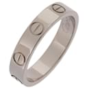 Cartier Mini Love Ring in 18K White Gold