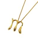 Colar Inicial M Tiffany em Ouro Amarelo 18K - Tiffany & Co