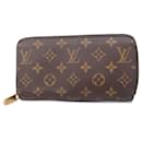 Portefeuille long Louis Vuitton Monogram Zippy M42616