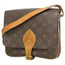 Bolsa de Ombro Louis Vuitton Monogram Cartesier 22