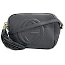 Bolso de hombro de cuero Gucci GG Marmont