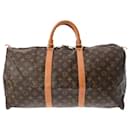 Louis Vuitton Monogram Keepall 50 Boston Bag