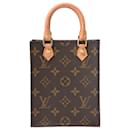 Louis Vuitton Monogram Petite Sac Plat Handbag