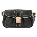 Louis Vuitton Suhali Confidant Black Leather Shoulder Bag