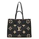 Sac tote On the Go MM en Monogram Empreinte Louis Vuitton